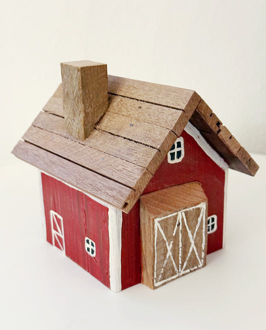 The Slat Roof Red Cottage