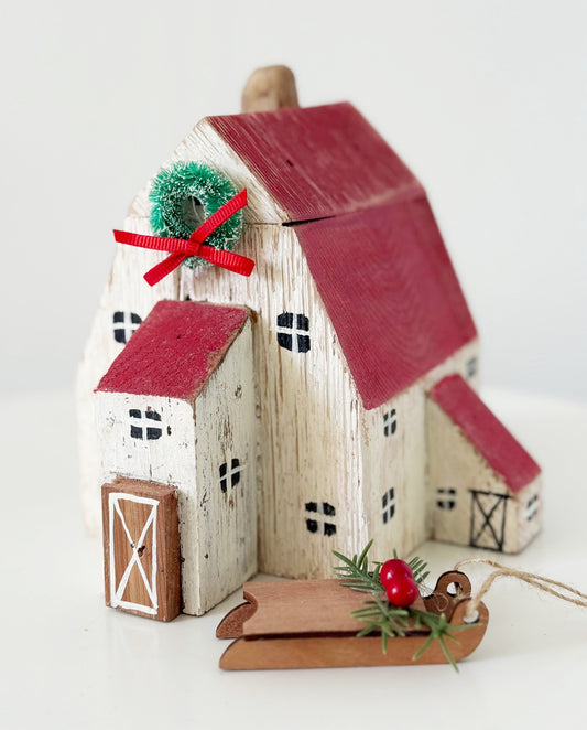 Red Roof Christmas Barn