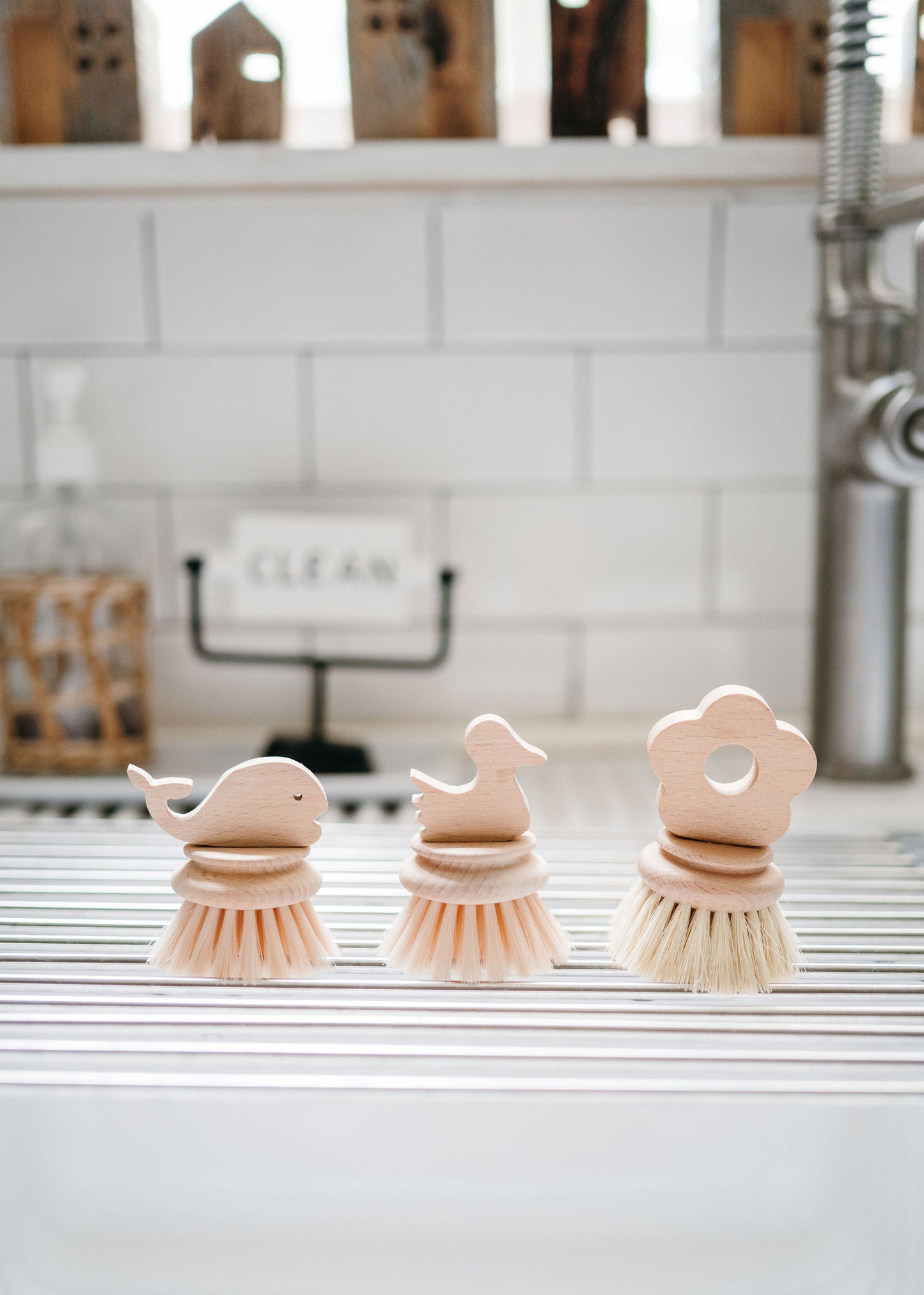 Sunny Side Scrub Brushes