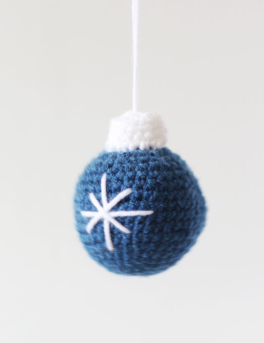 Crochet Snowflake Ornament