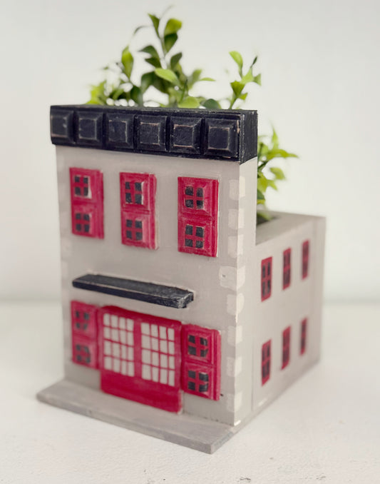 Shoemaker Wood Mini Planter