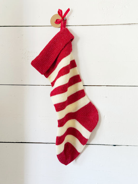 Candy Cane Stocking