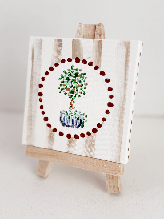 Topiary Mini Canvas