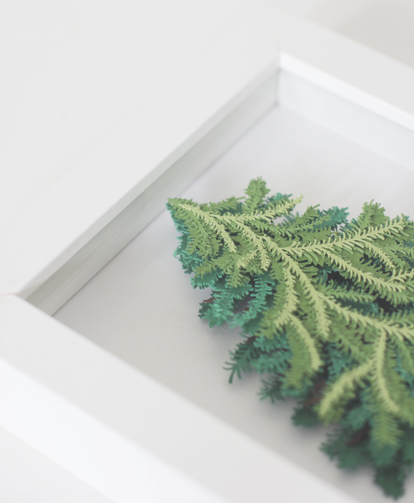 Oh Tannenban Cut Paper Art