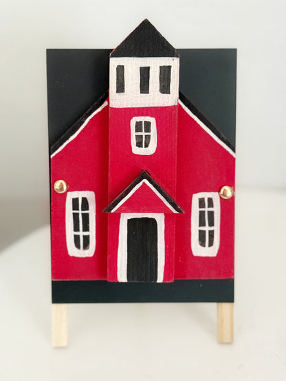 Handmade Three Piece Village
