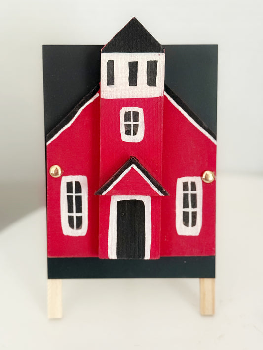 Handmade Three Piece Village