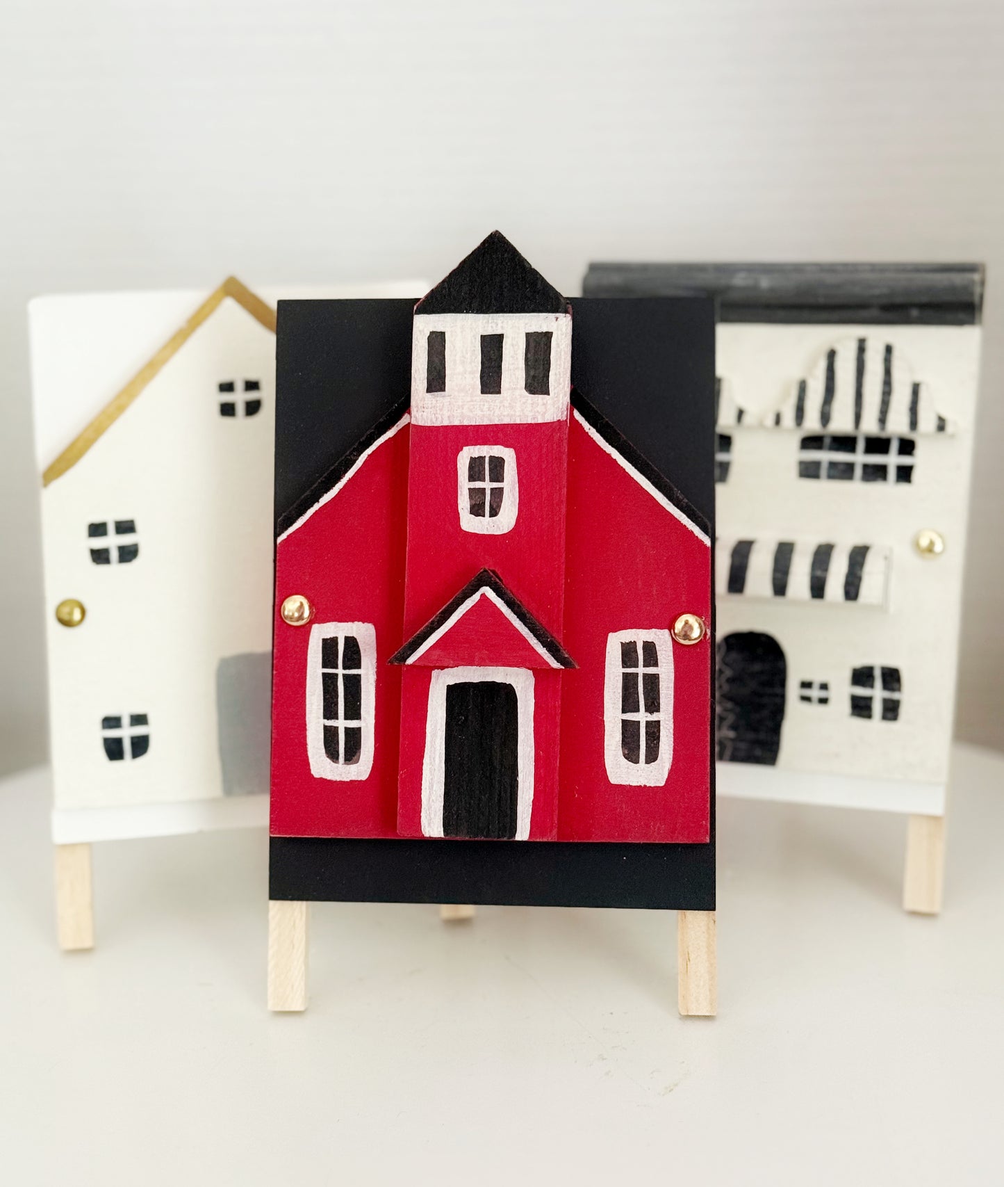 Handmade Three Piece Village