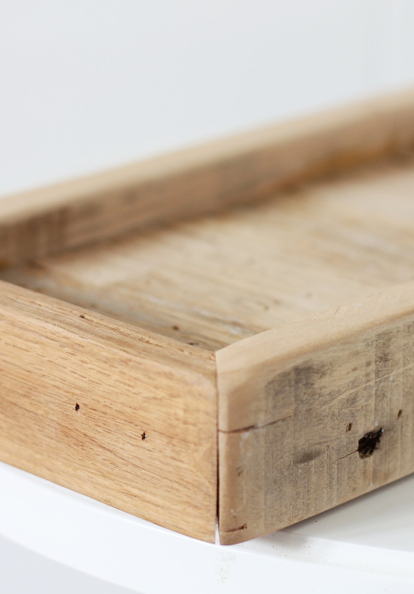 Distressed Wood Tray