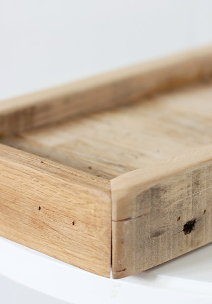 Distressed Wood Tray